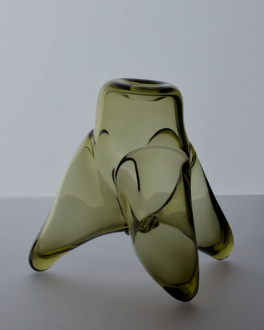 Specimen Vase - Forrest glass