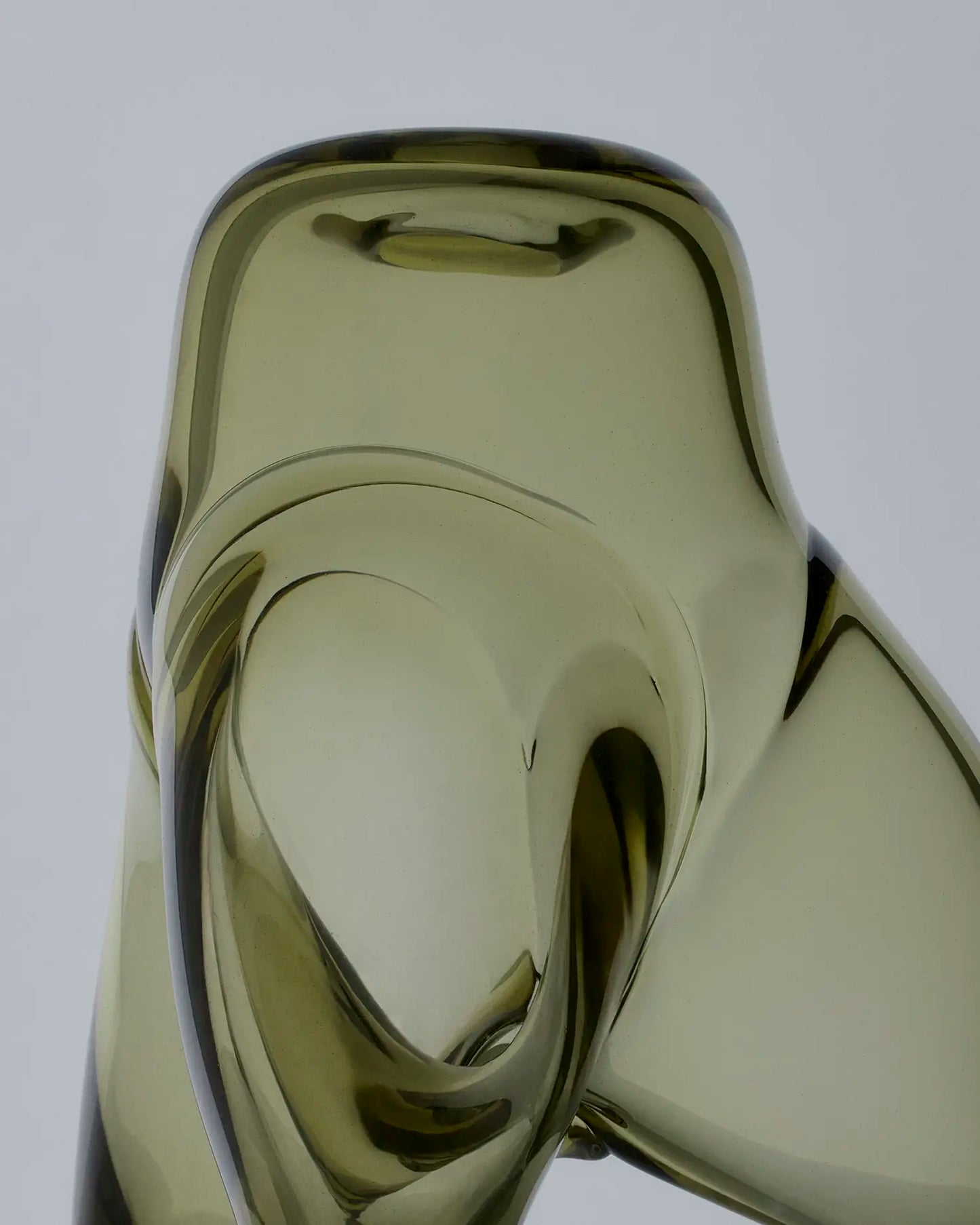 Specimen Vase - Forrest glass
