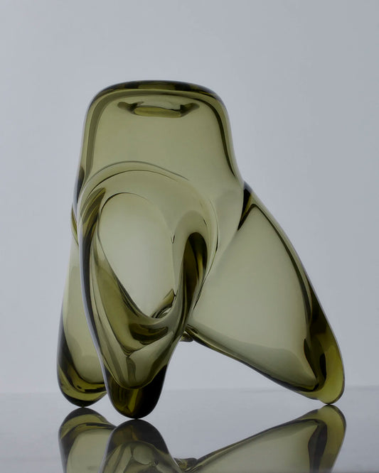 Specimen Vase - Forrest glass